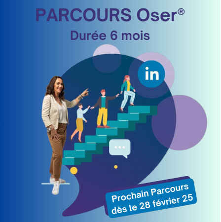 parcours oser linkedin delphine pic