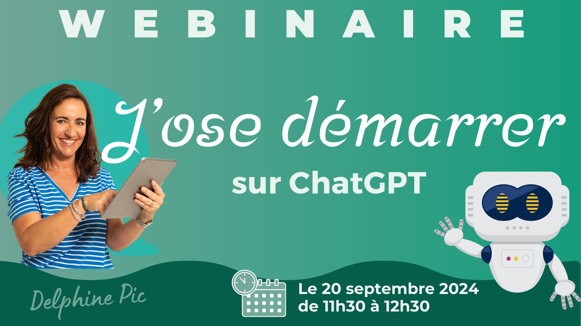 Webinaire Osez démarrer avec ChatGPT – les bases pour se lancer en confiance !